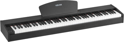 Digitale piano – Elektrische piano – Keyboard – Piano met gewogen toetsen – Pianotoetsenbord – Zonder houder – 88 volledig gewogen toetsen – Dual-toetsenbordmodus