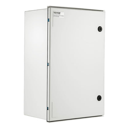 VEVOR NEMA stalen behuizing, 60 x 40 x 23 cm NEMA 4X glasvezel schakelkast, IP66 waterdicht en stofdicht, elektrische aansluitkast voor binnen en buiten, met montageplaat