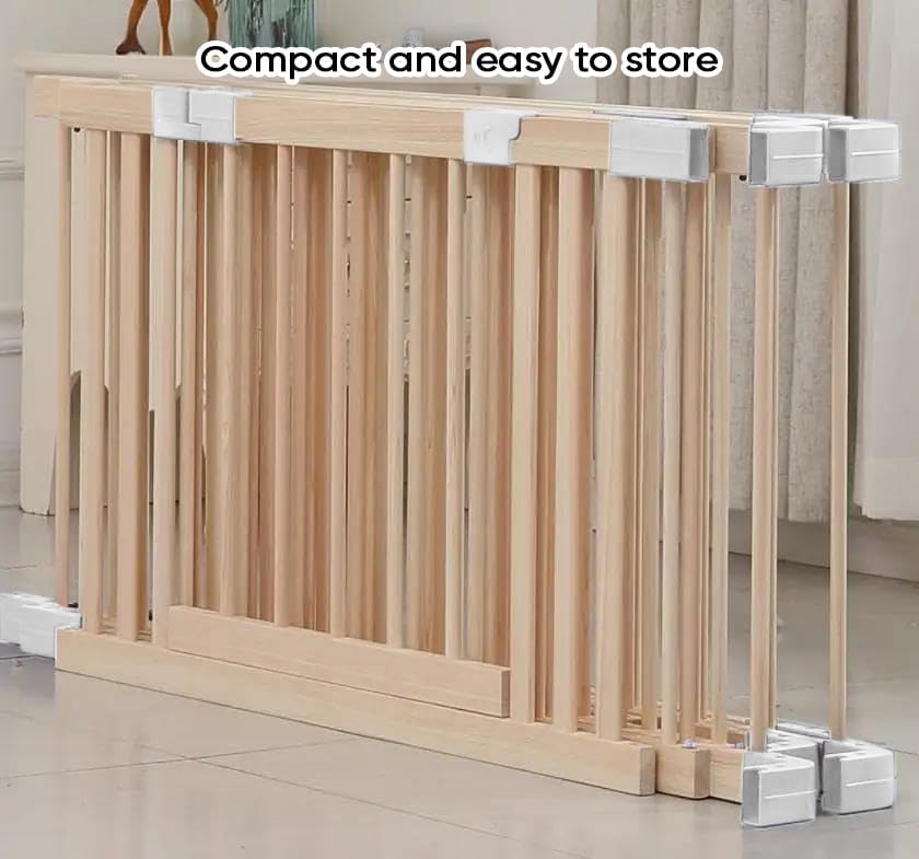 Ground box baby - Solid pine wood - Safe unlacquered baby box with door - TOP QUALITY & Easy assembly in 10 min - 190x190cm or 180x200cm - QUORE