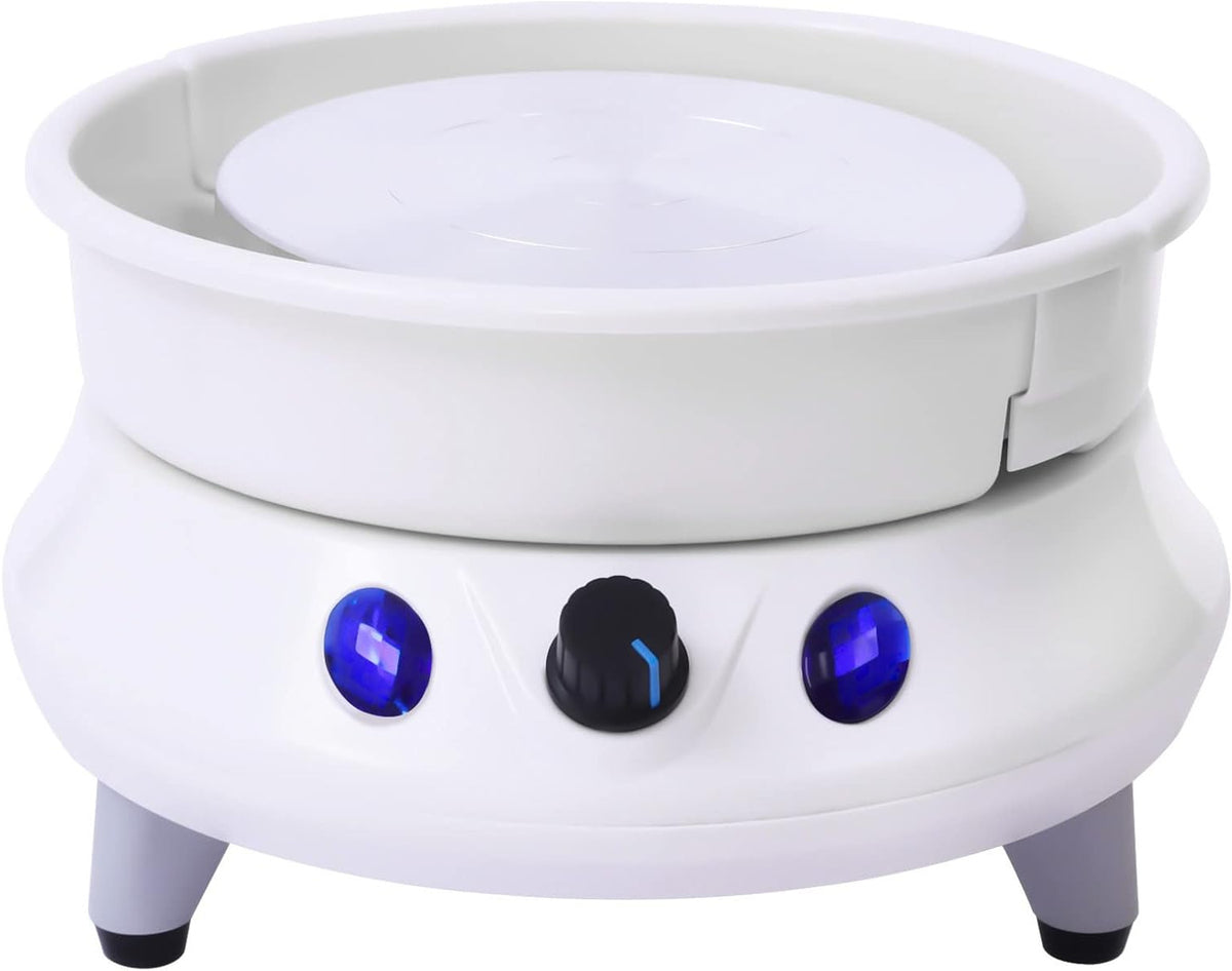 Draaischijf Pottenbakken – Pottenbakkersschijf – Boetseerschijf – Keramiek Draaitafel – Aardewerkwiel – 120W Motor – Instelbare Snelheid 2000 RPM