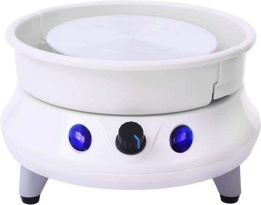 Draaischijf Pottenbakken – Pottenbakkersschijf – Boetseerschijf – Keramiek Draaitafel – Aardewerkwiel – 120W Motor – Instelbare Snelheid 2000 RPM