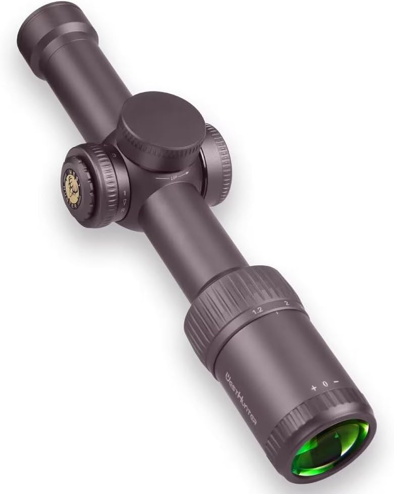 WestHunter Optics HD 1.2-6 x 24 IR Pro precisiespiegel, exclusief voor korte afstandssportwedstrijden, alleen Optics & Basic Accessoires