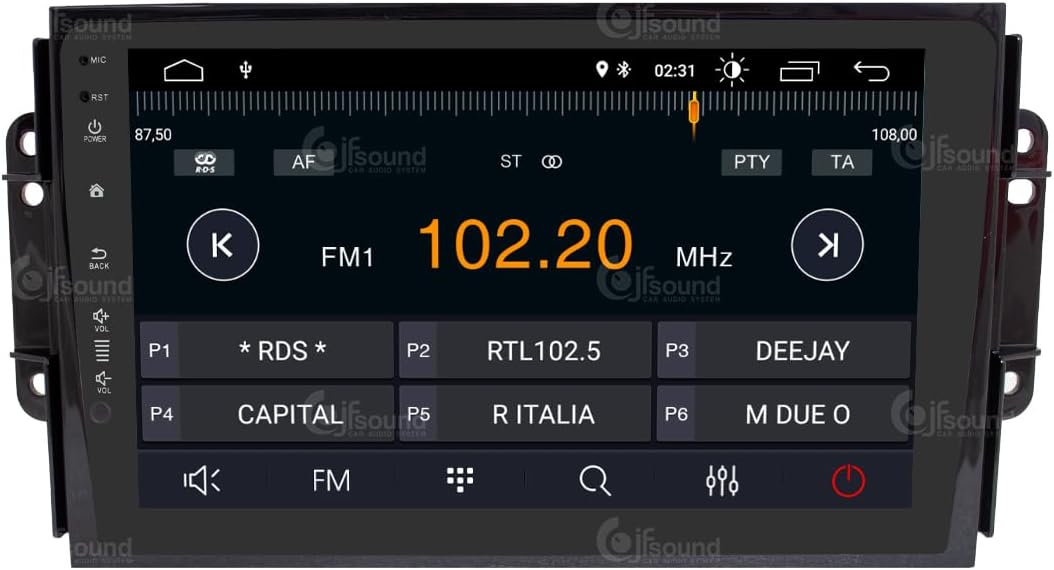 Autoradio DR 3 – Multimedia Radio – Navigatiesysteem – Inbouw Autoradio – Bluetooth Radio – 9 Inch Touchscreen – Android GPS & CarPlay Integratie