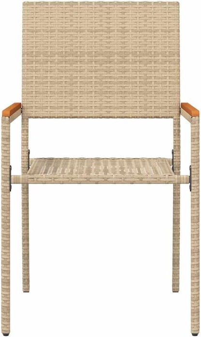 vidaXL Modern Outdoor Seating - Garden Chair, Patio Chair, Patio Lounge Furniture. Ergonomic, UV Resistant, Stackable, Weatherproof, Minimalist Design. - QUORE