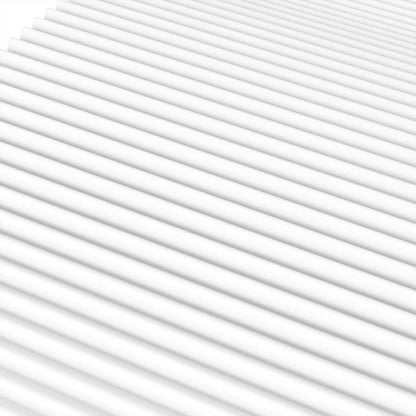 Schuimmatras – Matras – Logeermatras – Bedmatras – Ledikant Matras – Keerbaar H2 & H3 Hardheid – 160x200 cm Wit – Ademend & Comfortabel PU-Schuim