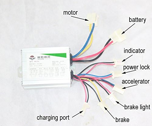 24 V36 V, 350 W, Motorkit elektrische skelter met gaspedaal, ombouwset voor elektrische kinderfiets, DIY, elektrisch wagentje met 4 wielen
