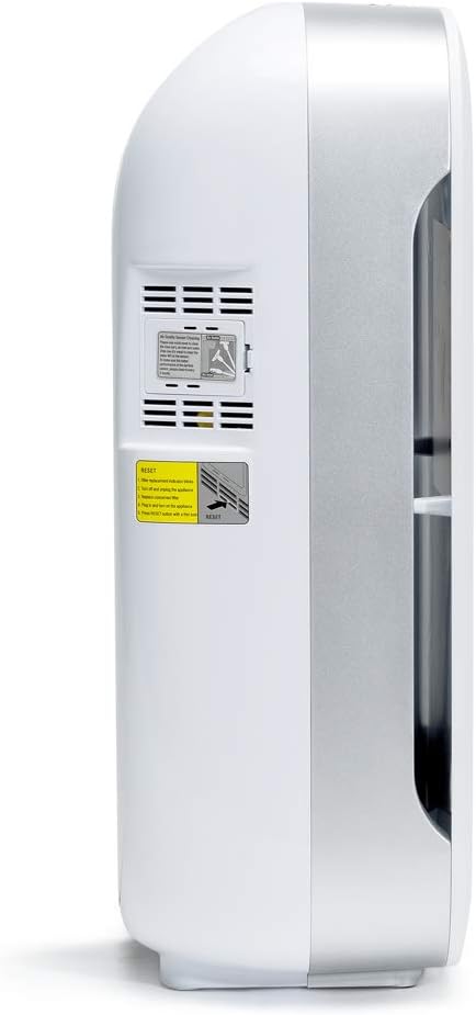 Luchtreiniger – Luchtzuiveraar, Luchtfilter, Luchtzuiveringsapparaat, Ionisator – Voor Ruimtes Tot 80 M² – 5-Traps Filtering Met True HEPA – Stil 16-45 dB Met Nachtmodus