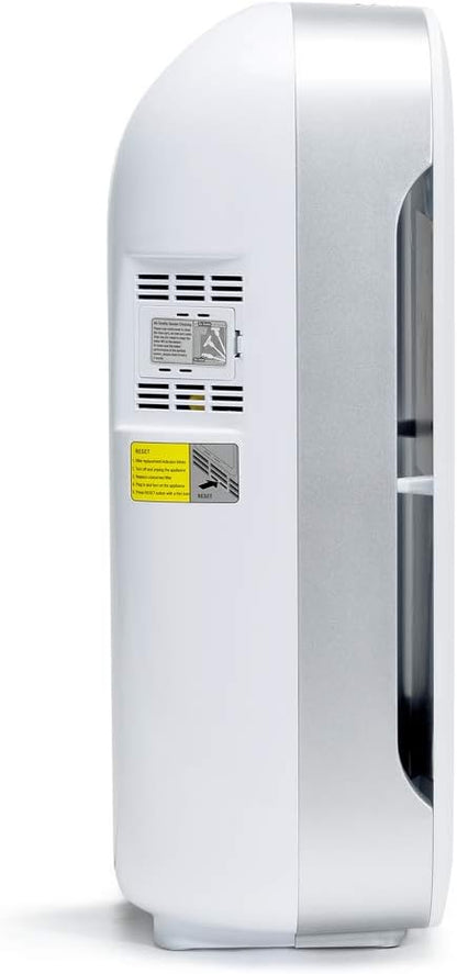Luchtreiniger – Luchtzuiveraar, Luchtfilter, Luchtzuiveringsapparaat, Ionisator – Voor Ruimtes Tot 80 M² – 5-Traps Filtering Met True HEPA – Stil 16-45 dB Met Nachtmodus