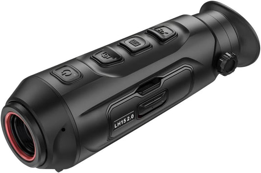 HIKMICRO Lynx LH15 2.0 Draagbare warmtebeeld-monoculair/warmtebeeldcamera met 750 m bereik, oled-display, geïntegreerd 16 GB geheugen, WLAN-hotspot