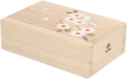 Tulip Sakura wooden sewing box 7.8 x 12.2 cm single piece