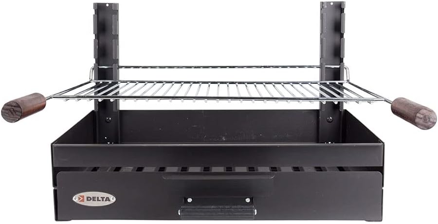 I LOVE BBQ - Houtskoolbarbecues - Opzetgrill 6/8 Bestek - Grillset - Afmetingen: 59 x 55 x 41 cm, 647417