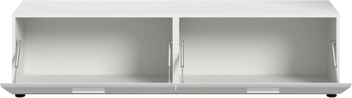 xonox.home Lowboard Ice TV Lowboard TV Board Sideboard B/H/D: 160x41x40 cm in wit replica en wit hoogglans dieptrekken