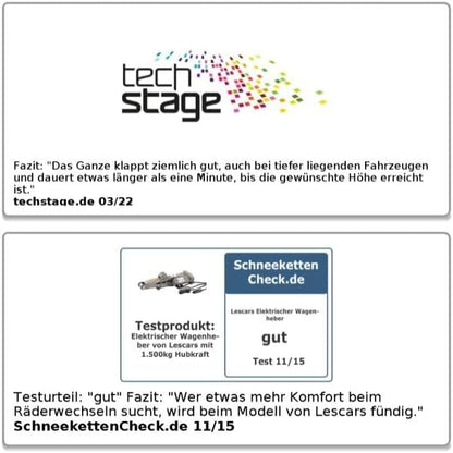 Elektrische krik – Autokrik – Schaarkrik – 12 V Krik – Wielkrik – 750 kg Hefvermogen – 11–34 cm Hefhoogte