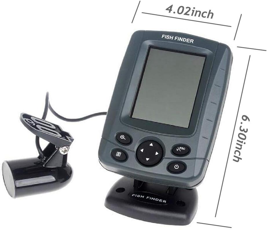 JOYWEE FF688C 3.5" Phiradar Kleur LCD Boot Fishfinder 200KHz/83KHz Dual Sonar Frequentie 80M 250ft Detectie Muti-taal Auto zoom
