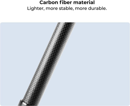 K&F Concept Camera Statief,Lichtgewicht Carbon Reisstatief, Compacte Fotografie Statief met Monopod, 360° Balhoofd en Vrijgaveplaat voor DSLR Camera voor DSLR-camera C225C0+BH-25 (BA225)