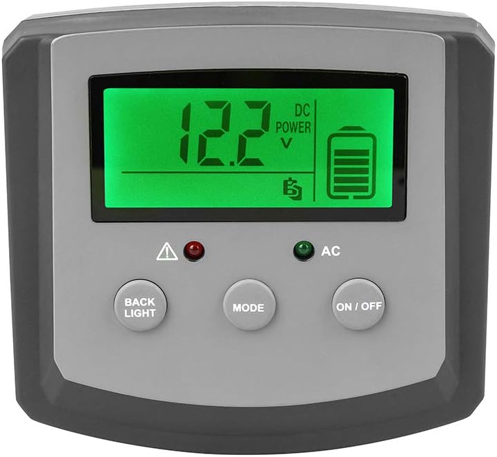 Pro-User PSI600 19127 600W pure sine wave 12V to 230V voltage converter with remote control and USB output