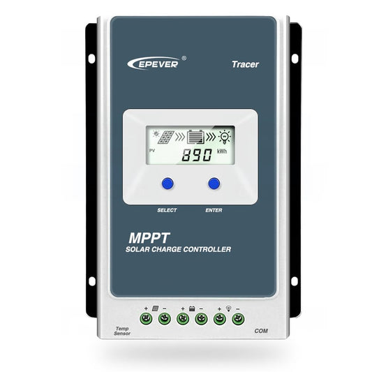 EPEVER 30A MPPT Solar Charging Controller Zonnepaneel TracerAN Serie met 12 V/24 V DC automatisch identificeren van Systeemspanning (30 A)