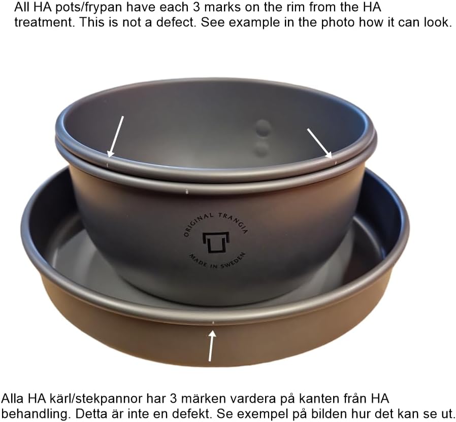 Stove 25-4 serie Hardanodized Aluminium