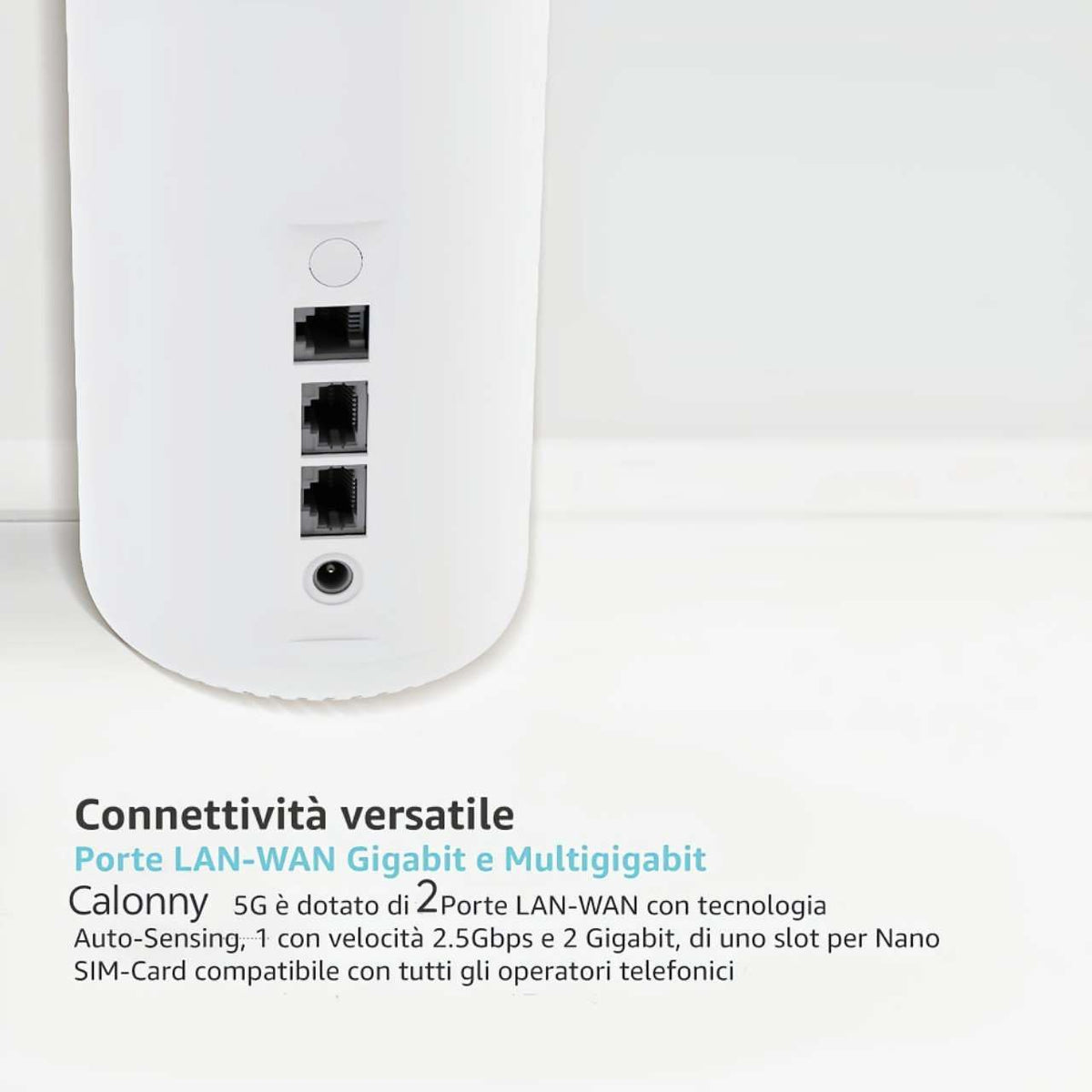 Router 5G met SIM UDX710 WIFI6, 2 poorten, WAN/LAN, 5G, NR, TDD, max. 2,6 Gbit/s DL)/650 Mbit/s, UL Dual Band Modem 2,4 GHz, 5,0 GHz, 802.11 a/b/g/n/AC/AX