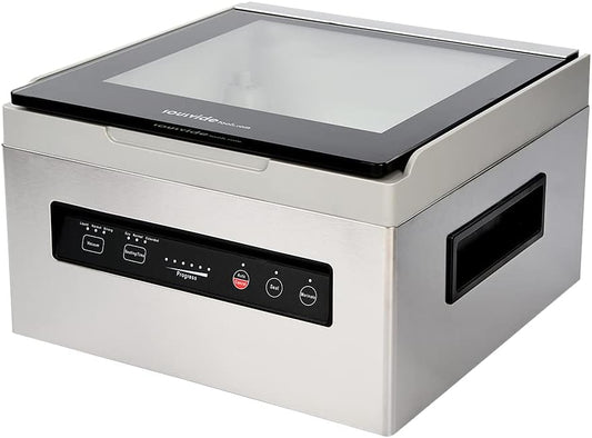SousVideTools IV3.0 Chamber Vacuum Sealer, zwart en zilver [SVT-03003]