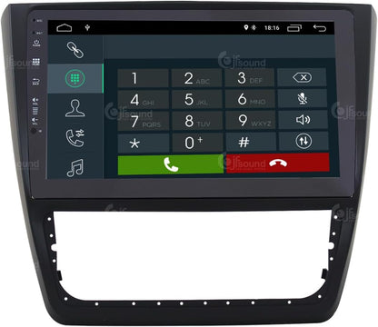 Autoradio – Auto Radio – Multimedia Radio – Inbouwradio – 1-DIN Autoradio – 10 Inch Touchscreen – Android GPS – Bluetooth & WiFi