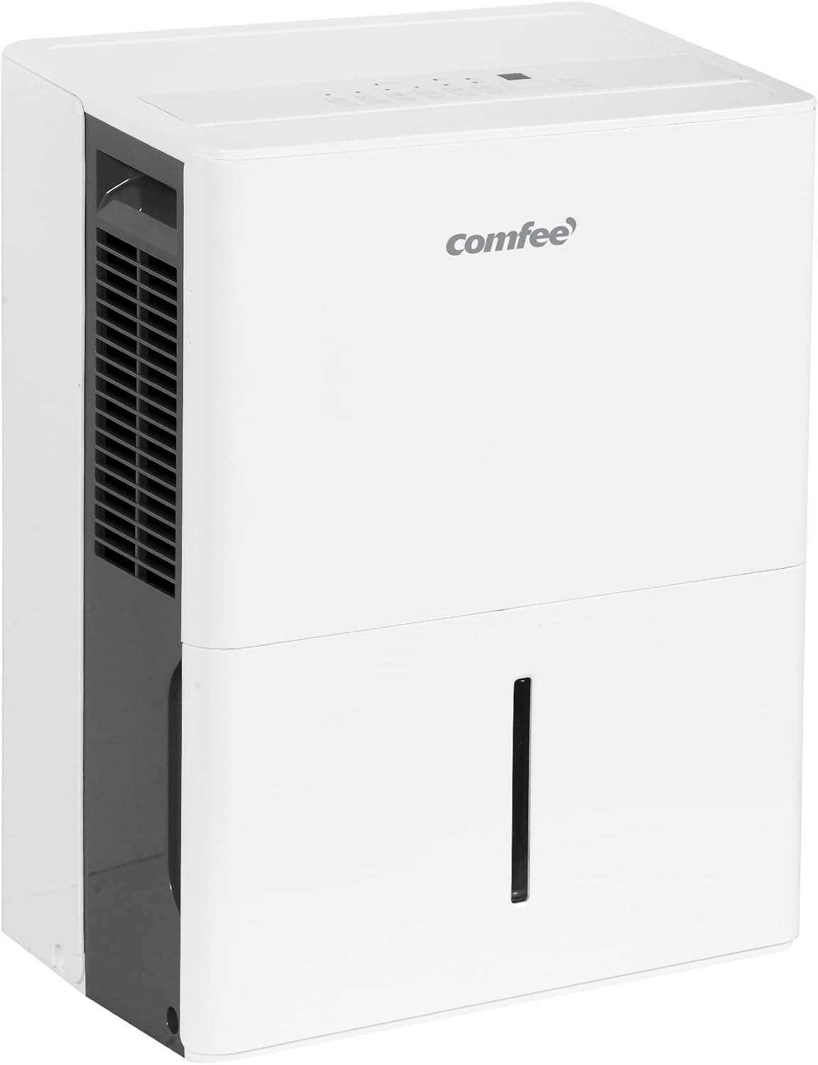 COMFEE' Déshumidificateur 30L/jour, déshumidificateur d'air adapté jusqu'à 73㎡,3L réservoir d'eau, Roues, Mode de séchage, Bruit réduit, MDDPE-30DEN7