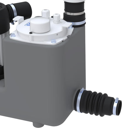 SFA - Sanifos 110 - Grijs- en regenwaterpompstation - Ondergronds - Automatische pomp - Eenvoudige installatie en bediening - 4 inlaten - Huis - 72,2 x 58,6 x 51,5 cm - Gemaakt in Frankrijk