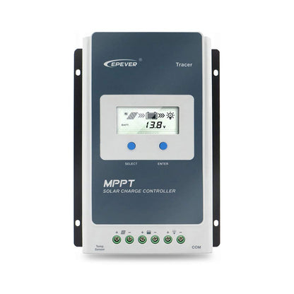 EPEVER® 30A MPPT zonne-laadregelaar 12V/24V automatische identificatie met LCD-display voor communicatie basisstations en huishoudelijke systemen - Tracer 3210AN