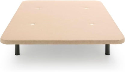 HOGAR24 ES Gevoerde bodem in beige, ademend 3D-weefsel, versterkte structuur, stabiliteit en duurzaamheid, met 6 poten à 26 cm, afmetingen: 90 x 200 cm
