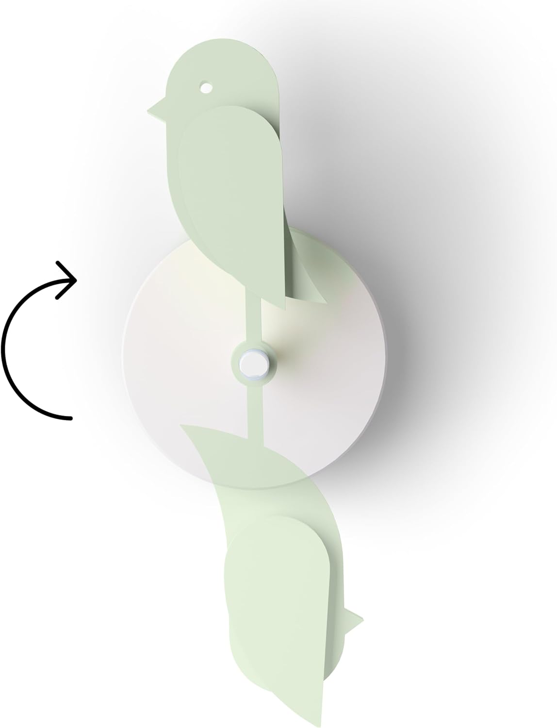 Birdie 2.0 – CO2 Monitor voor Binnenhuisarchitectuur, Luchtkwaliteitsmeter voor Thuiskantoren, Bevordert de Geestelijke en Lichamelijke Gezondheid (Wei, FullBirdie)