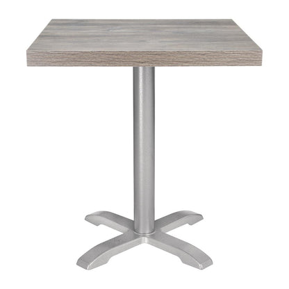 Bolero gietijzeren tafelvoet, zware uitvoering, grijs, bars en eetruimtes, clubs, restaurants, cafés en pubs, Afmetingen: 611(W)x720(H)mm, FT028
