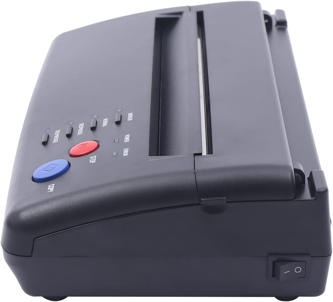 Tattoo Transfer Machine – Tattoo Copier – Tattoo Stencil Printer – Thermal Printer – Tattoo Transfer Printer – Compact & Lichtgewicht – Snel en Nauwkeurig