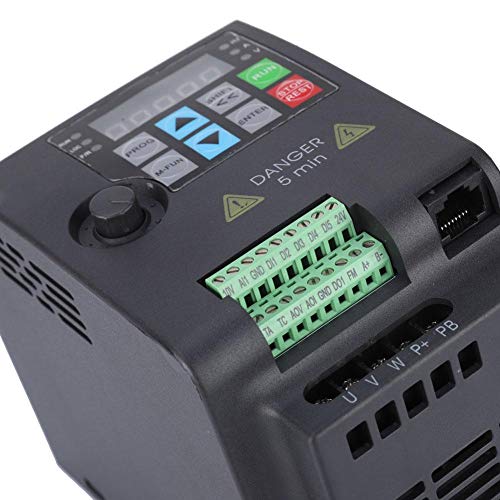 VFD Inverter frequentieomvormer, SKI780 Mini VFD 1/3 fasen frequentieomvormer voor spindelmotor toerentalregeling 220 V / 380 V, 0,75/1,5/2,2 KW (220 VAC, 0,75 KW)