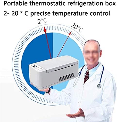 Insulinekoelkast – Draagbare Koelbox – Medicijnkoelkast – Temperatuurgestuurde Koelbox – Reiskoelkast – Compact Formaat – Intelligente Temperatuurregeling – Hoog Temperatuuralarm