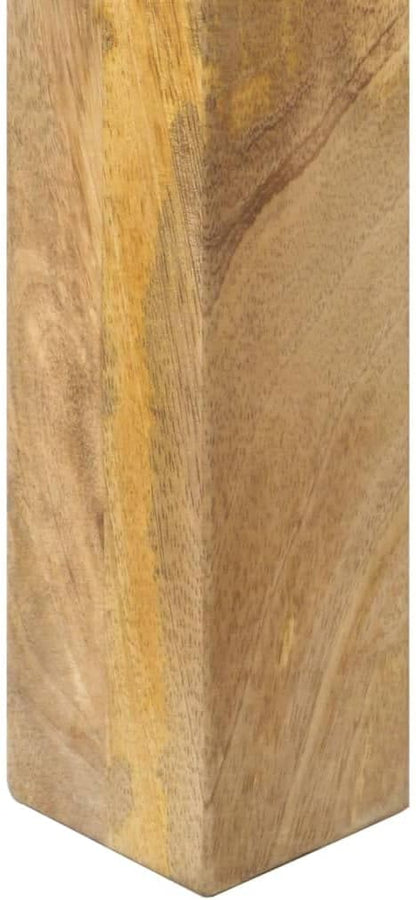 vidaXL Wall table 110x35x76cm raw mango wood