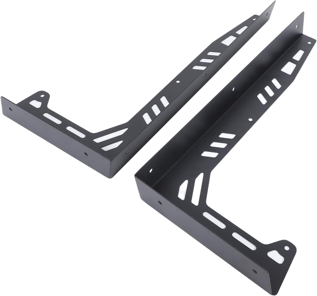 Aluminiumlegering, zwart, autostoel, houder, compatibel met LR Defender 90 110 130 2004-2018, autostoel, zijbevestiging, houder, interieur, accessoires