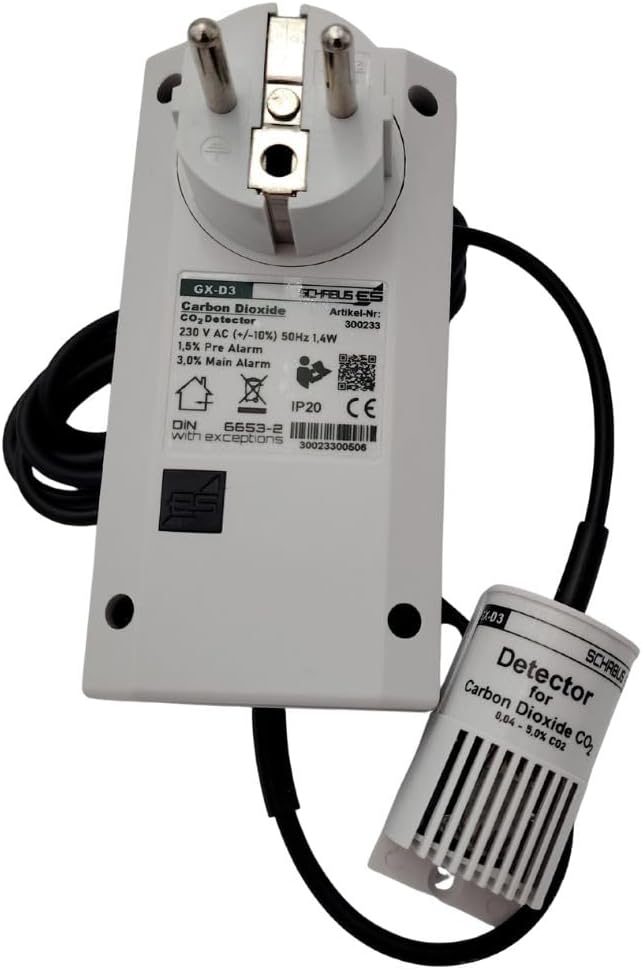 GX-D3 Schabus gasalarm CO2 met externe sensor