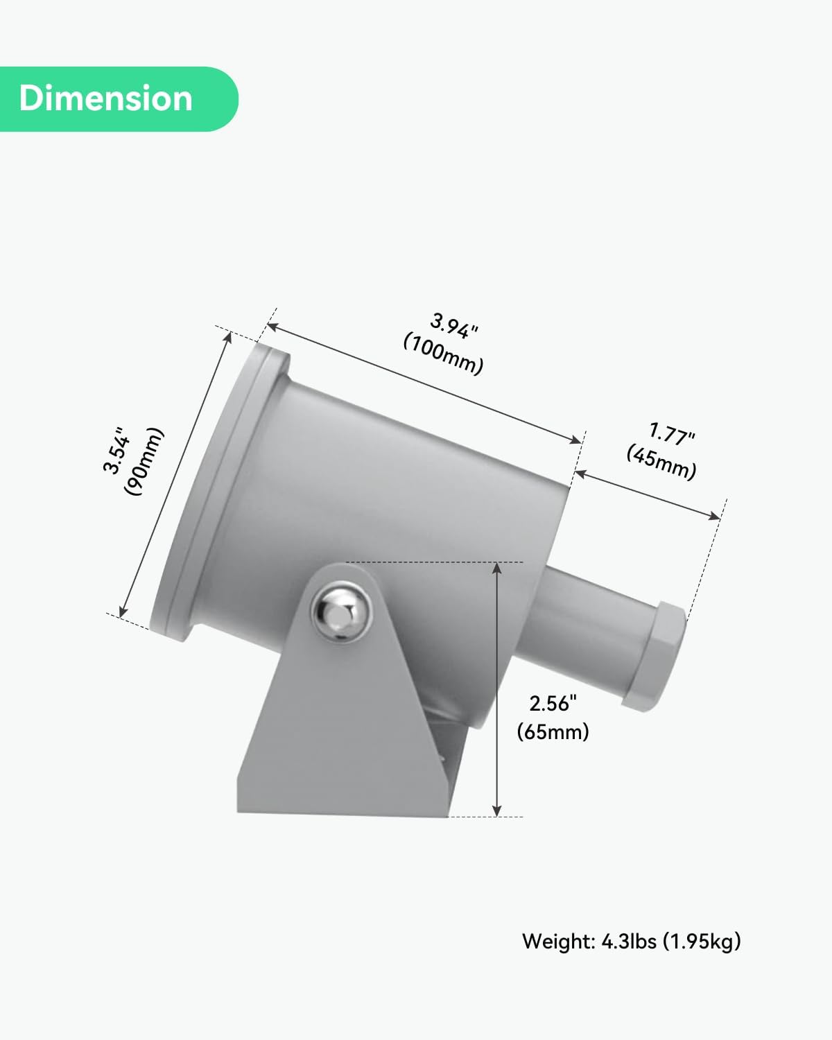 LINOVISION Onderwatercamera 4K Ultra HD Anti-corrosiecoating PoE Web GUI Mobiele APP 30m Kabel