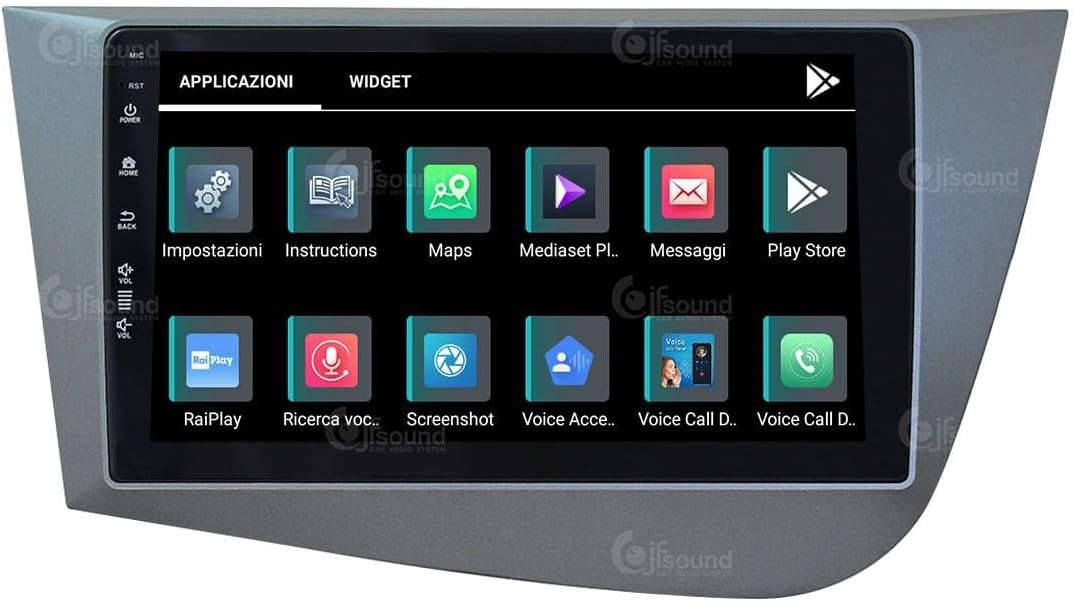 Autoradio Seat Leon 2005-2012 – Navigatiesysteem – Multimedia Speler – Bluetooth Radio – Touchscreen Autoradio – 9-inch HD Scherm – Android Auto & CarPlay Support