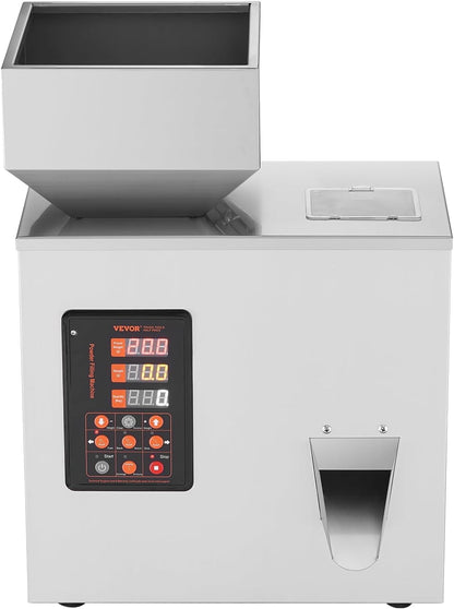 Poederdoseermachine – Automatische Dosering – Poedervuller – Zakjesvuller – Kruidendoseermachine – Nauwkeurige Weegfunctie – Foodgrade RVS 304