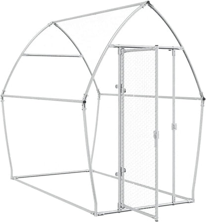 Kippenhok – Kippenren – Dierenren – Dierenhok – Kippenverblijf – Gegalvaniseerd Staal – Ruim 200x105x182 cm