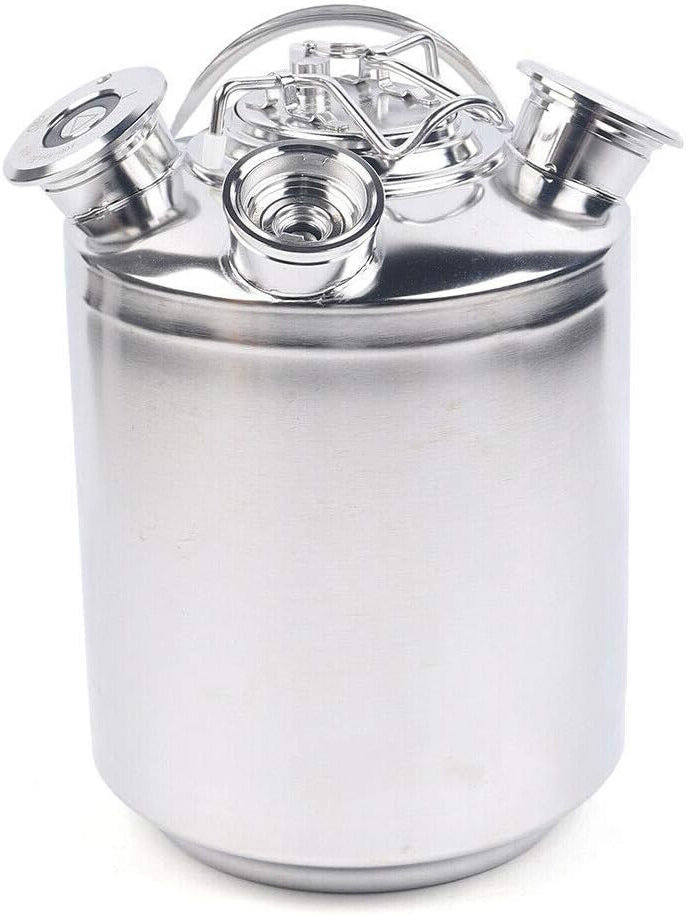 OUKANING 10 l beer cleaning box stainless steel 304 beer cleaning barrel A D S G system valves - QUORE
