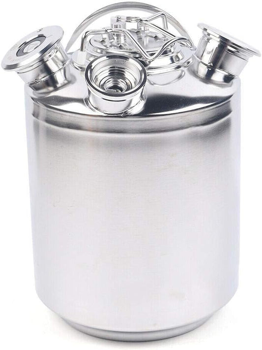 OUKANING 10 l beer cleaning box stainless steel 304 beer cleaning barrel A D S G system valves - QUORE