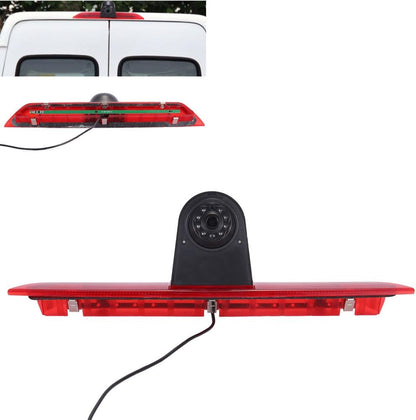 HD Transporter parkeerhulp remlicht achteruitrijcamera met hoek instelbaar, vervanging voor Ford Transit Tourneo Custom Jumbo Box V363 F150 F250 F350 V636 MK8/V362 (achteruitrijcamera + 4,3 inch
