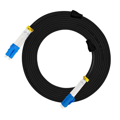 150Meters LC aan LC Openlucht Gepantserde Duplex 9/125 SMF van de Vezel Optische Kabel Verbindingsdraad Optische Flard Singlemode