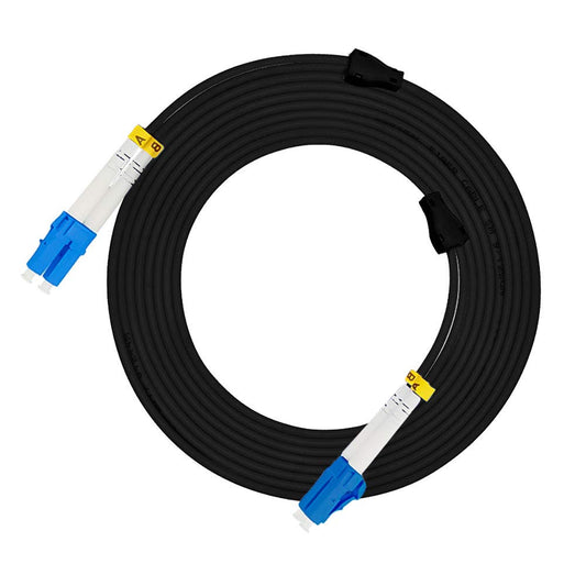150Meters LC aan LC Openlucht Gepantserde Duplex 9/125 SMF van de Vezel Optische Kabel Verbindingsdraad Optische Flard Singlemode