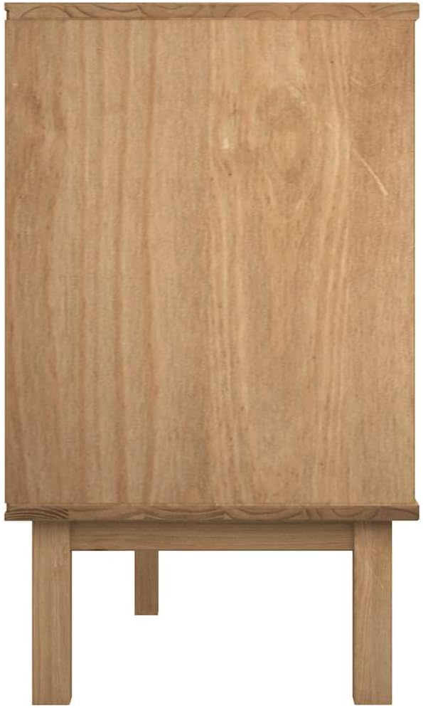 vidaXL Chest of drawers OTTA 111x43x73.5 cm solid pine wood, chest of drawers, storage cabinet, storage cabinet, cupboards, cupboards, storage cupboards