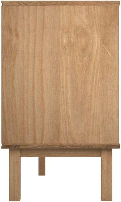 vidaXL Chest of drawers OTTA 111x43x73.5 cm solid pine wood, chest of drawers, storage cabinet, storage cabinet, cupboards, cupboards, storage cupboards