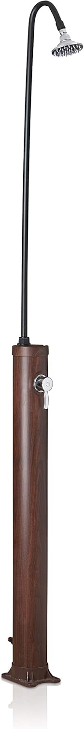 Gre AR1009W imitatie hout tuin zonnedouche, 9L capaciteit