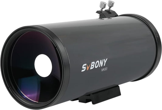 Svbony MK90 Telescoop Maksutov Cassegrain OTA, 90mm f/13.9 Draagbare Telescoop, Meerlaagse Precisie Aluminium Coating, voor Astronomisch Zicht op de Maanplaneet en Astrofotografie